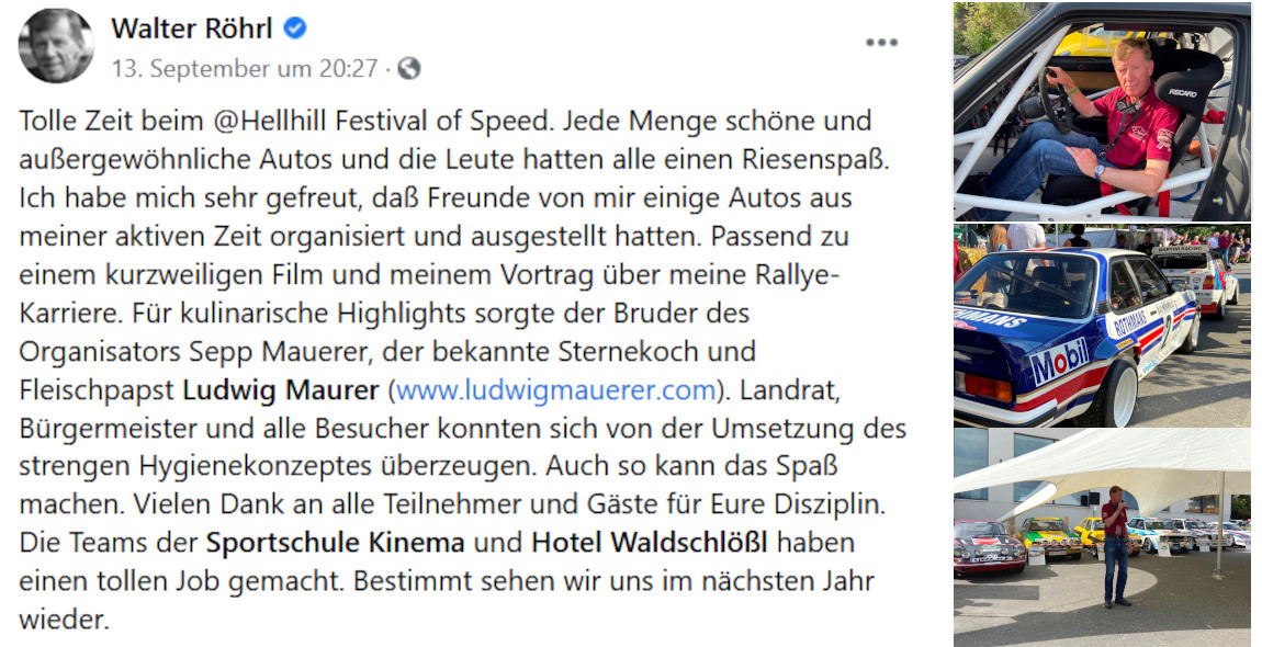 Das war das Hellhill Festival of Speed 2020